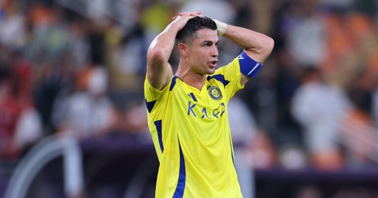 Cristiano Ronaldo, it's over