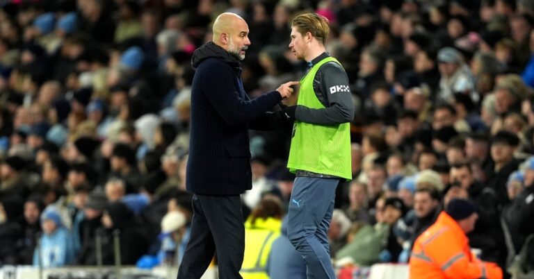 De Bruyne, Guardiola drops a bomb