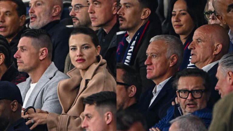 Didier Deschamps and Adriana Lima, it's confirmed