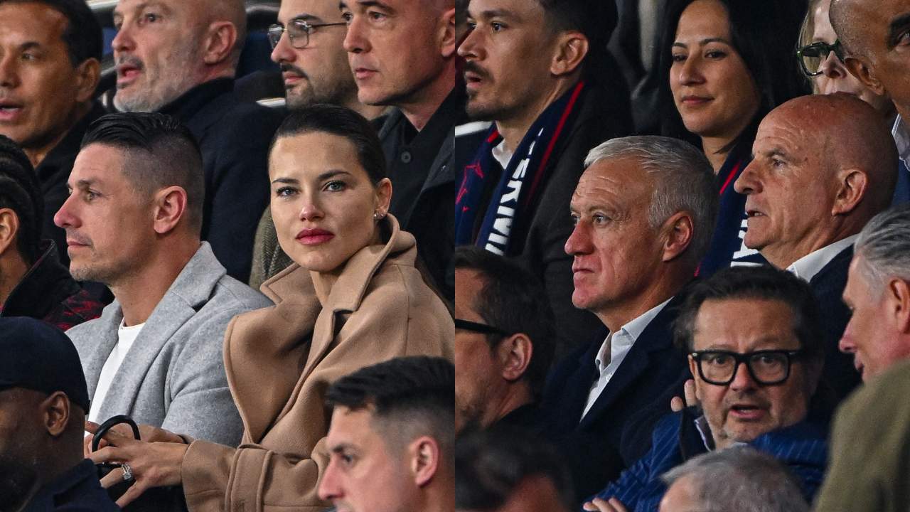 Didier Deschamps and Adriana Lima, it's confirmed