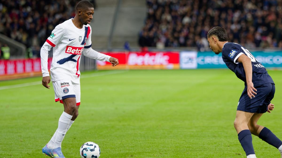 Dunkirk - PSG: Ousmane Dembélé has still impressed everyone