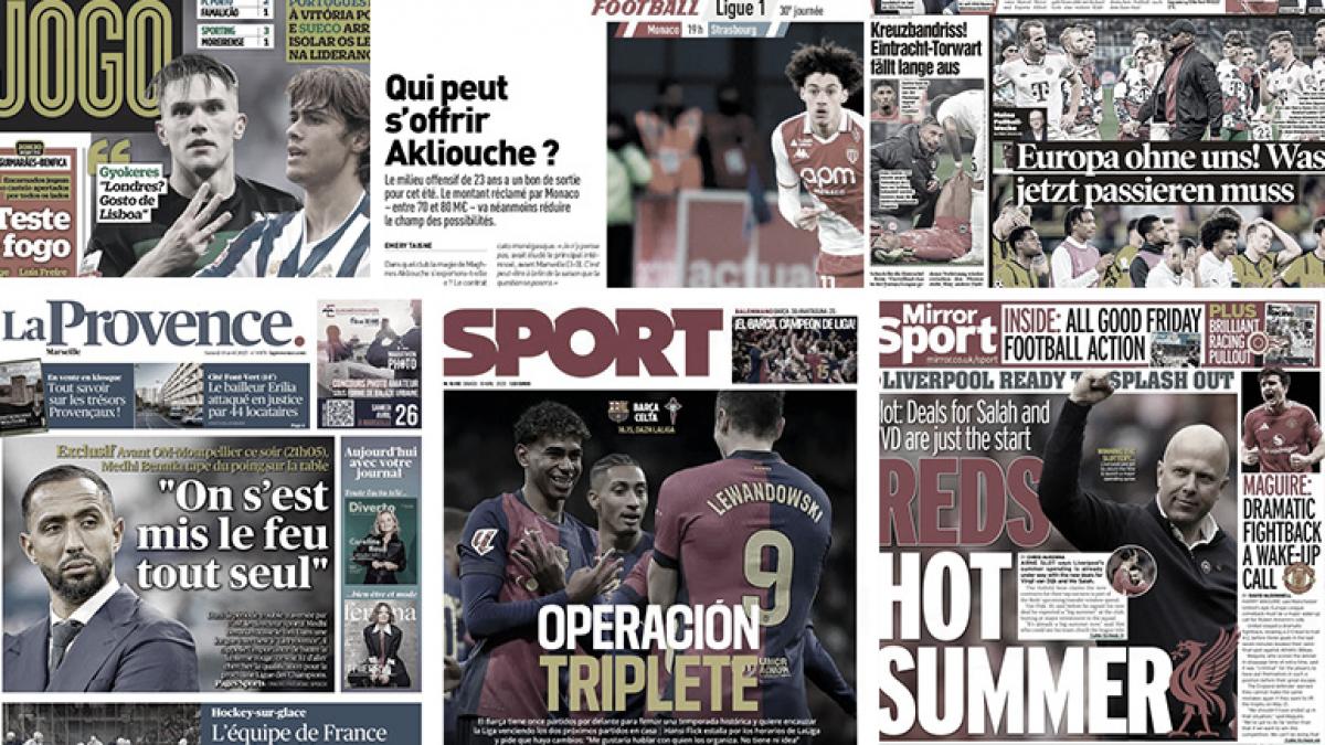 European cadors tear Maghnes Akliouche, Hansi Fligk's enormous anger against La Liga