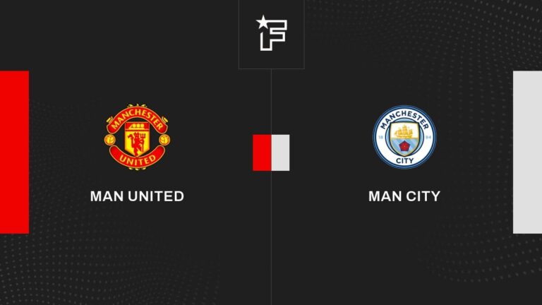 Follow the Manchester United -Manchester City live meeting live commented Live 17:20 - Premier League