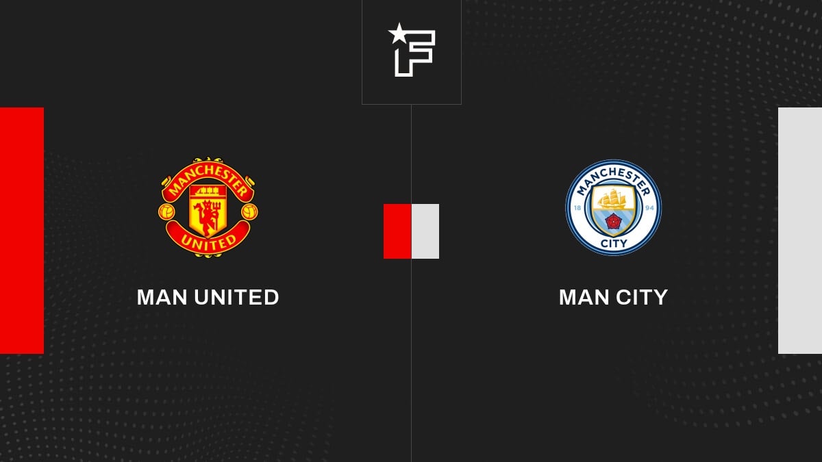 Follow the Manchester United -Manchester City live meeting live commented Live 17:20 - Premier League