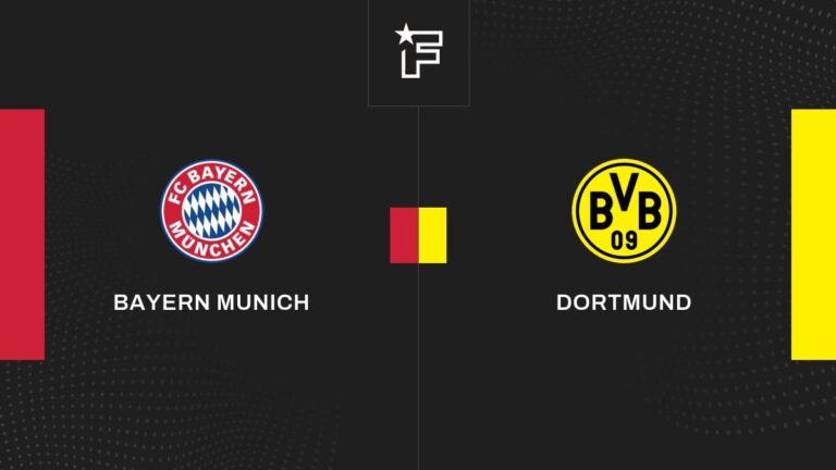 Follow the meeting Bayern Munich -Borussia Dortmund live commented Live 18:20 - Bundesliga