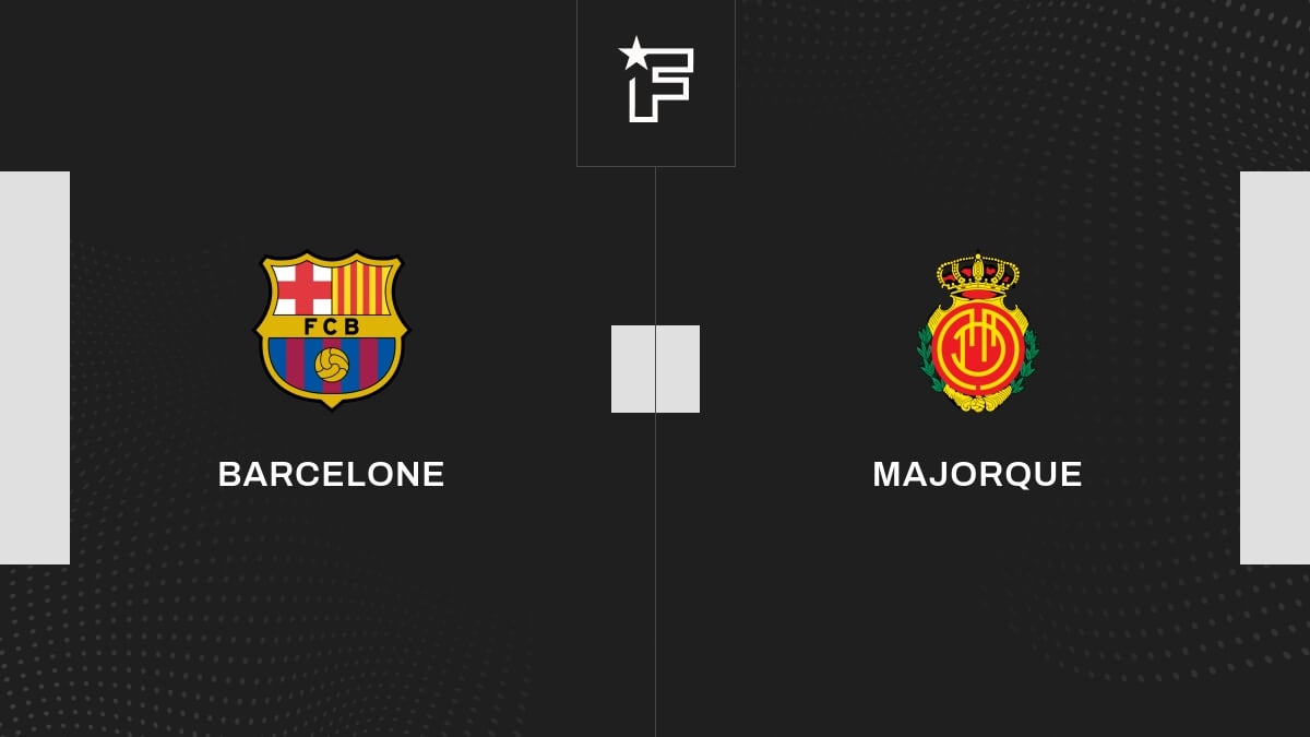 Follow the meeting FC Barcelona -Majorque live commented Live 21:20 - Liga