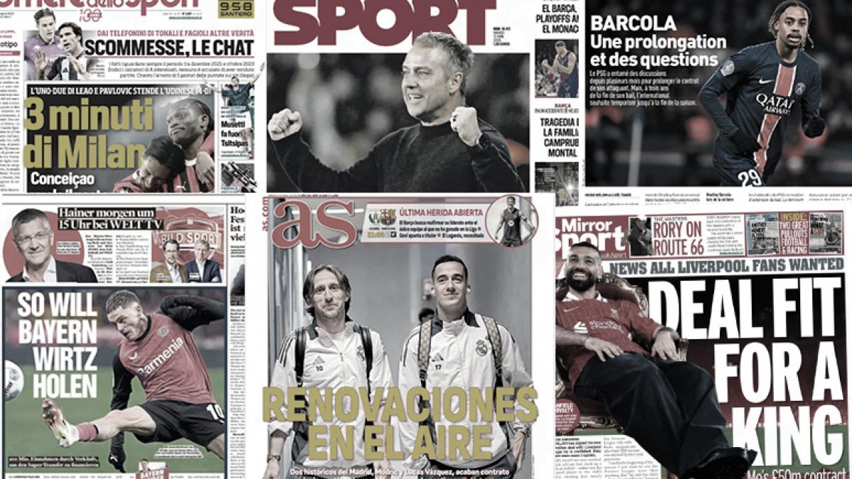 Italy explodes with a new illegal Paris affair, the foreign press loves Luis Enrique
