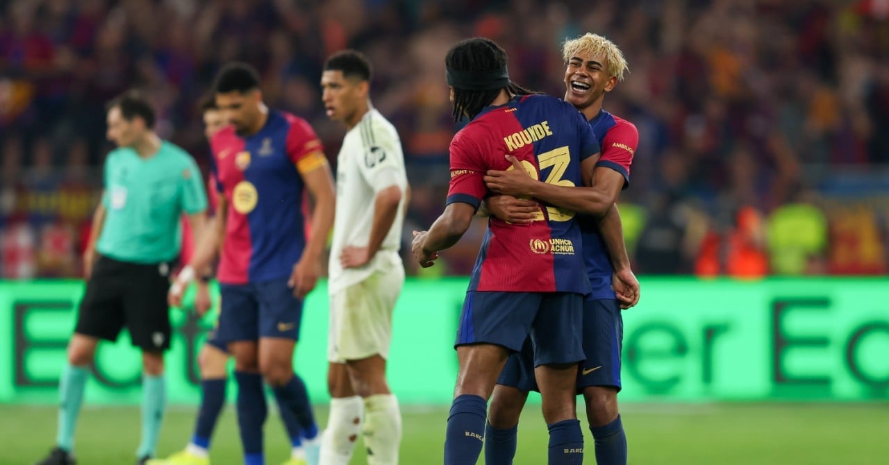 Koundé offers the king's cup at Barça