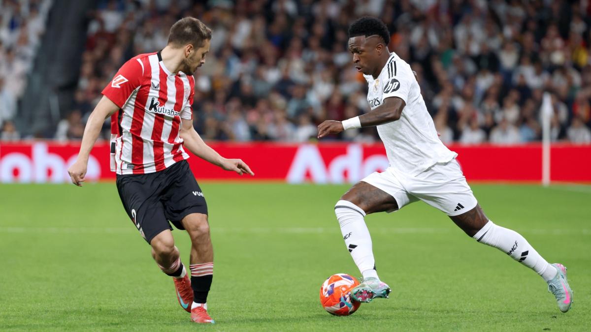 LIGA: Real Madrid tears off the victory against Bilbao and remains in contact with FC Barcelona