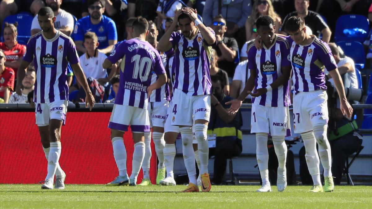 Liga: When a fight breaks out on the Valladolid bench ...