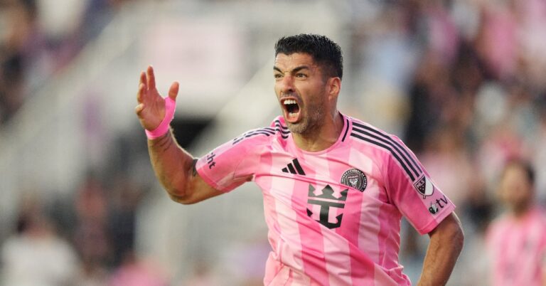 Luis Suarez's new slippage