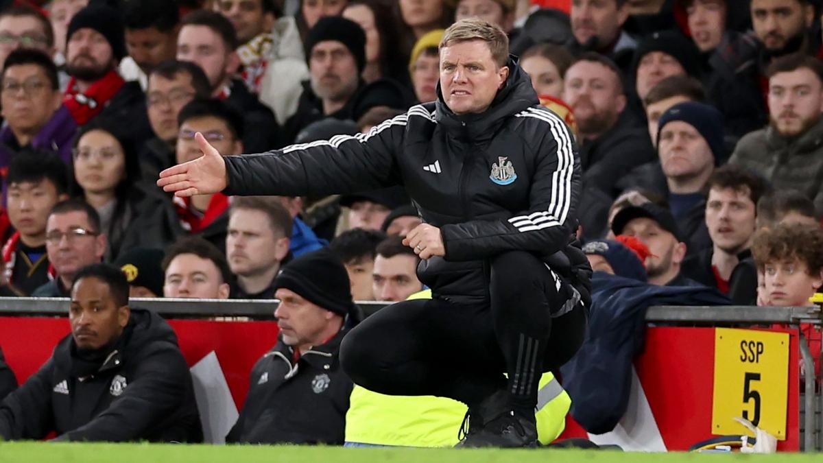 Newcastle: Eddie Howe hospitalized and absent against Manchester United