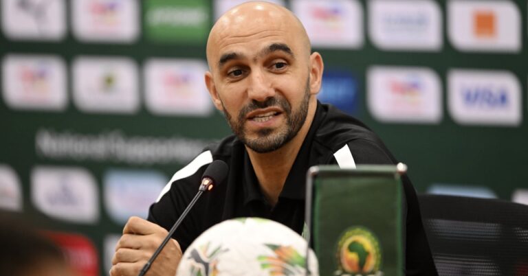 "Not a word of congratulations": Regragui settles his accounts before the CAN