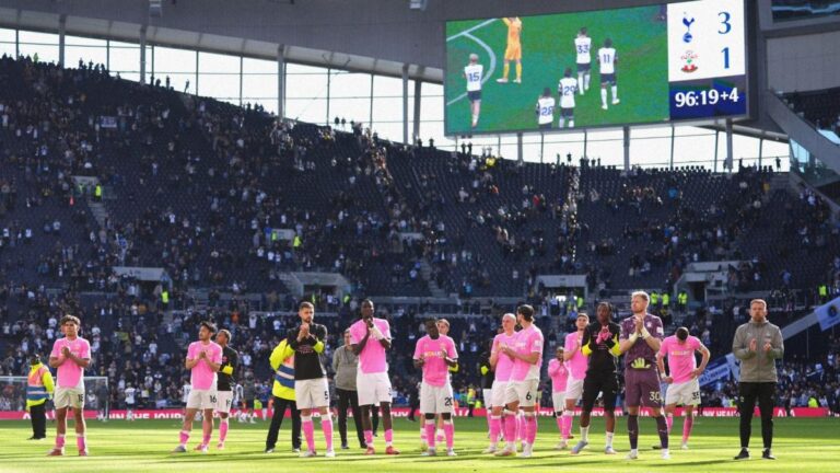 Only ten points, relegation in April: the historic debacle of Southampton in the Premier League