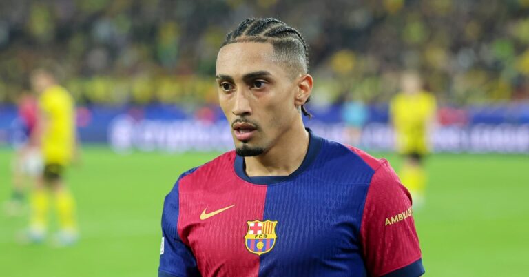 Raphinha and his starting desires of FC Barcelona