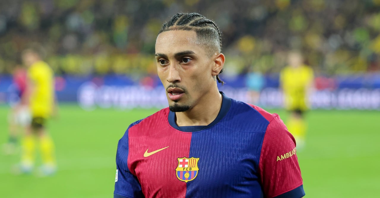 Raphinha and his starting desires of FC Barcelona
