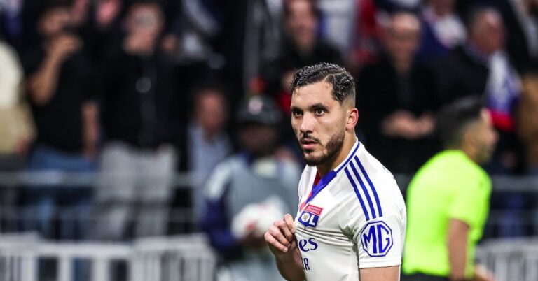 Rayan Cherki, his response to Manchester United