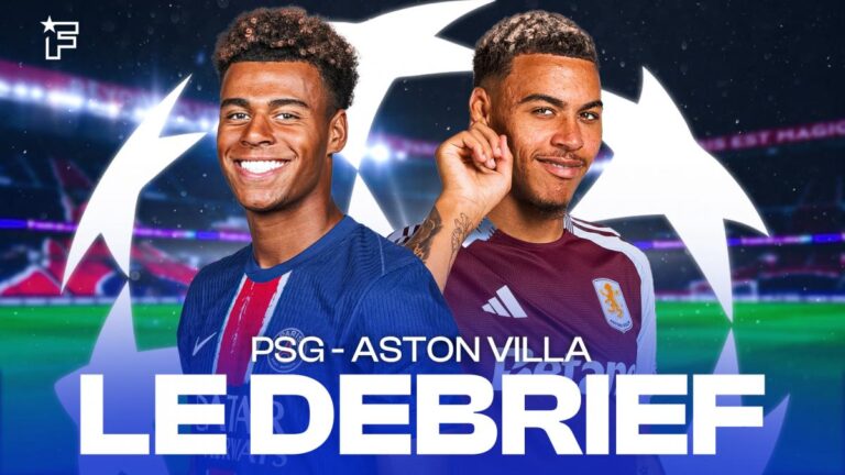 The debrief of PSG-Aston Villa live!
