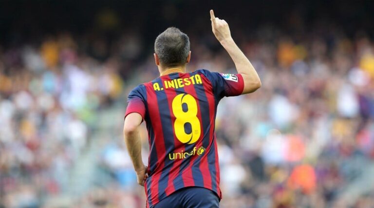 The new retraining of Andrés Iniesta!
