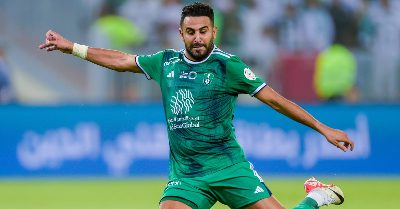 Riyad Mahrez enters the history of world football