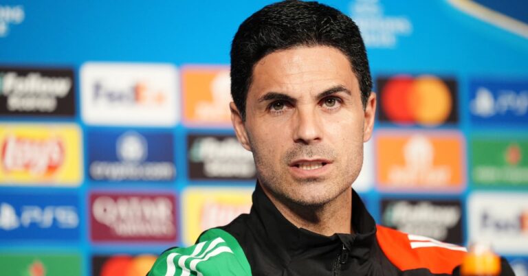 Mikel Arteta warns PSG
