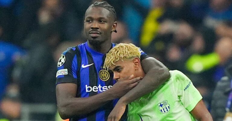 Consolation then humiliation: the double thuram game with lamin yamal