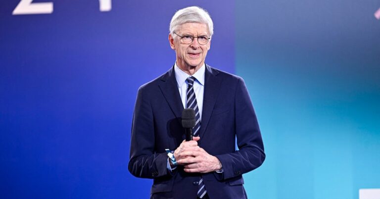 "I'm on my knees", Wenger under the spell of a Barça player!