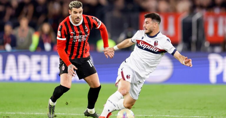 Bologna writes history, Milan touches the bottom