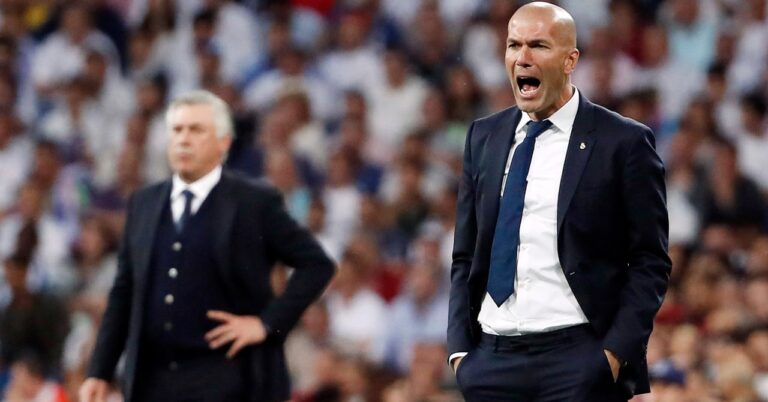 Ancelotti already forgotten? A Real Madrid legend designates Zidane as the real boss