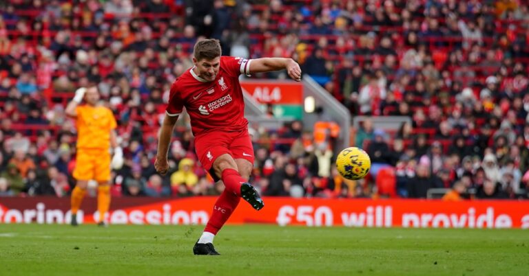 After having missed Djibril Cissé, Steven Gerrard spoke