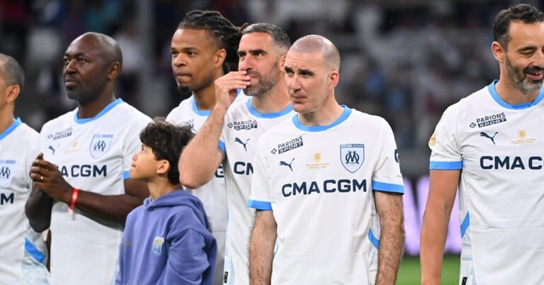 After his participation in OM 125 years, he supports PSG
