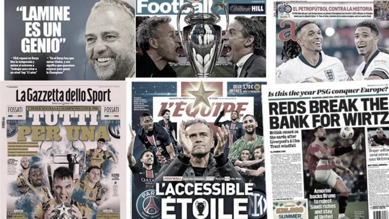 All of Europe is riveted on PSG-inter, Ousmane Dembélé plays the Ballon d'Or
