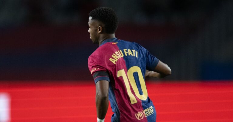 Ansu Fati, it's over!