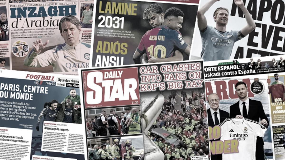 Barça ignites for the extension of Lamine Yamal, England shocked after the drama in Liverpool