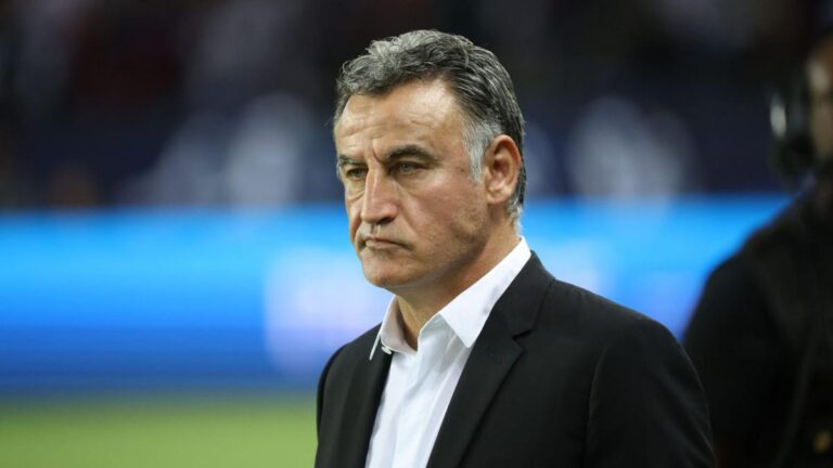 Christophe Galtier reacts to the qualification of PSG