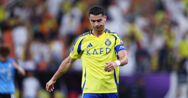Cristiano Ronaldo, it turns wrong
