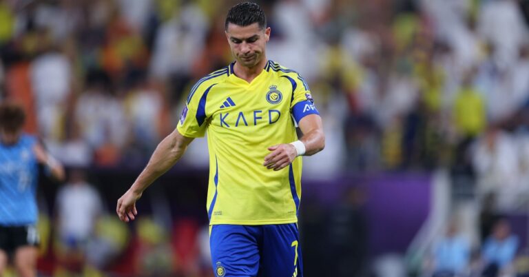 Cristiano Ronaldo towards the start, the end of an era