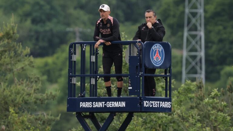 Exclusive images of PSG special training