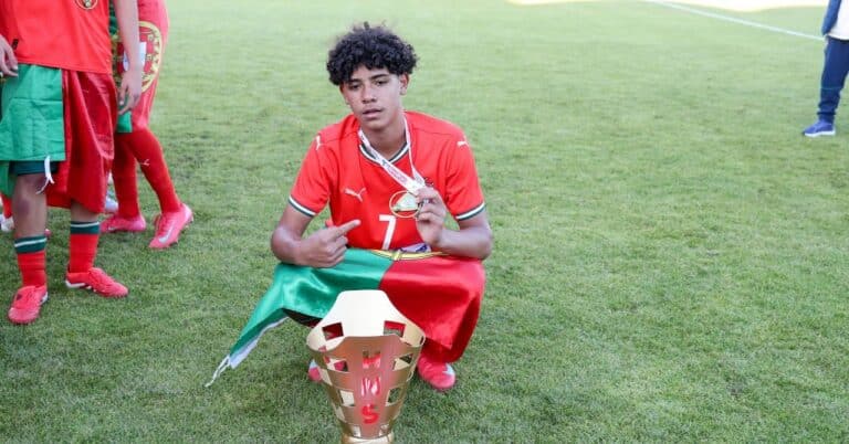 First goals in selection for Cristiano Ronaldo's son