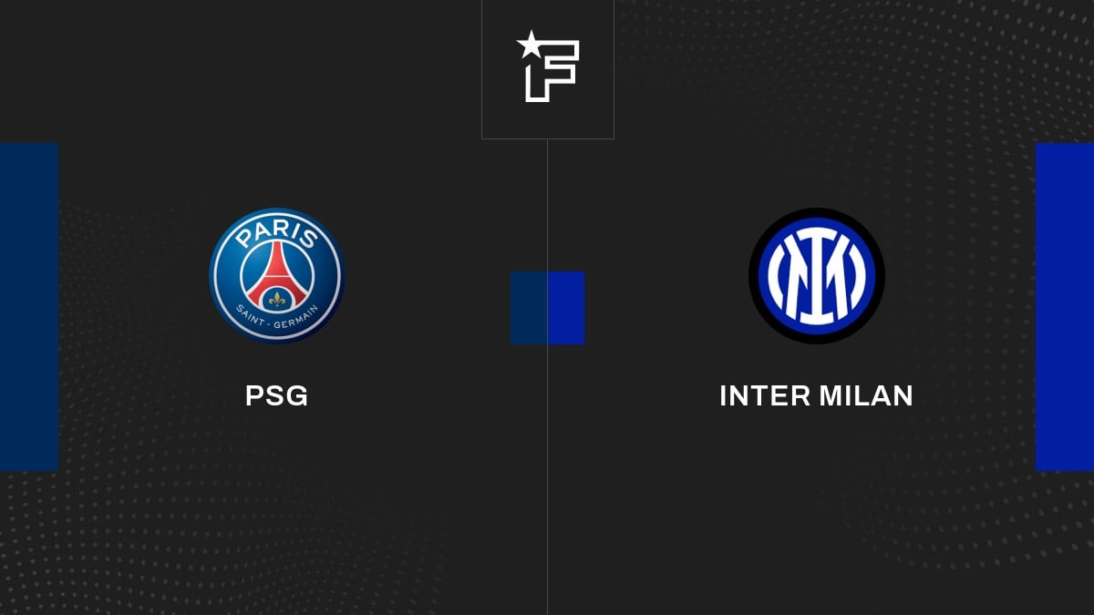 Follow the final Paris Saint-Germain-Inter Milan live commented Live 20:00-Champions League