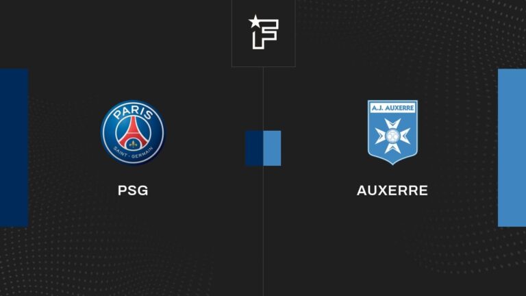 Follow the meeting Paris Saint-Germain-Auxerre live commented Live 20:50-Ligue 1