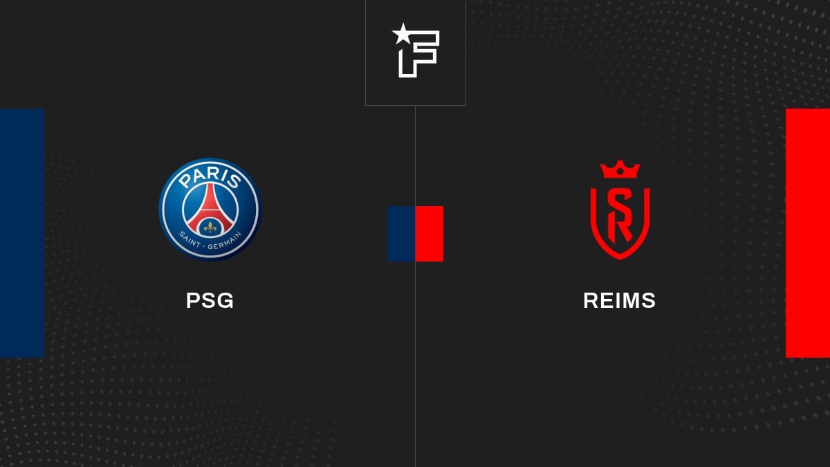 Follow the meeting Paris Saint-Germain-Reims live commented Live 20:50-Coupe de France