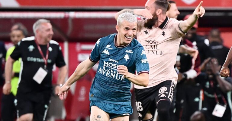 Gauthier's sensational goal which sends Metz in L1 (video)