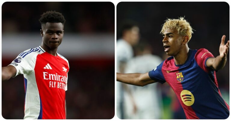 "I have never seen that", Saka shocked by Yamal!