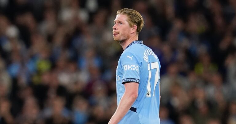 Kevin de Bruyne, homage and emotion