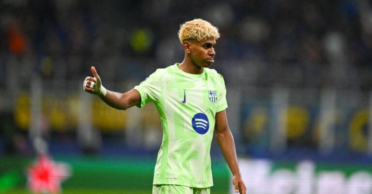 Lamine Yamal extends, but his father spoils everything