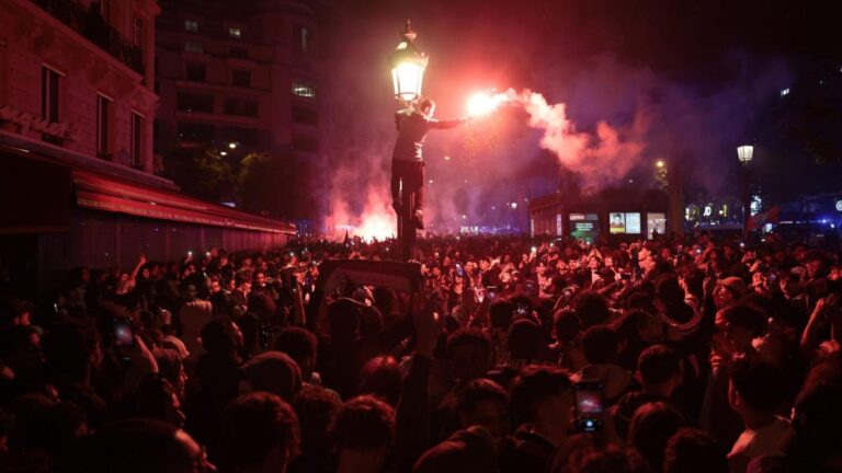 Looting, injured, clashes: it was chaos in Paris after the PSG victory