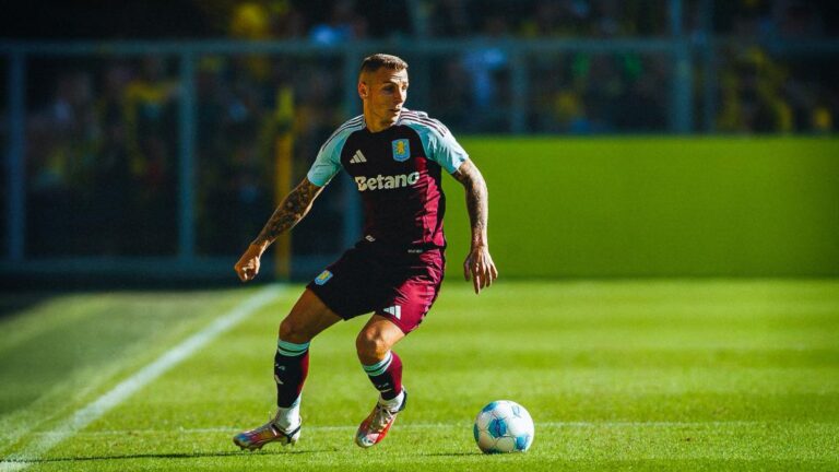 Lucas Digne: "I am happy at Aston Villa, but I only have one year of contract"