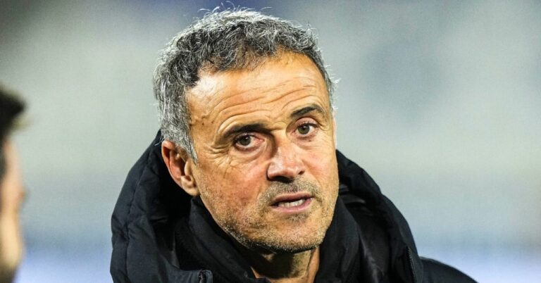 Luis Enrique cropped by his management