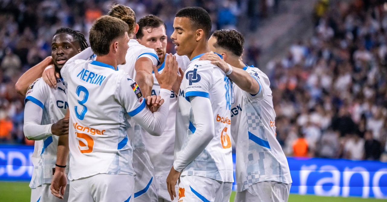 OM: Greenwood catches up with Dembélé and finished on fire